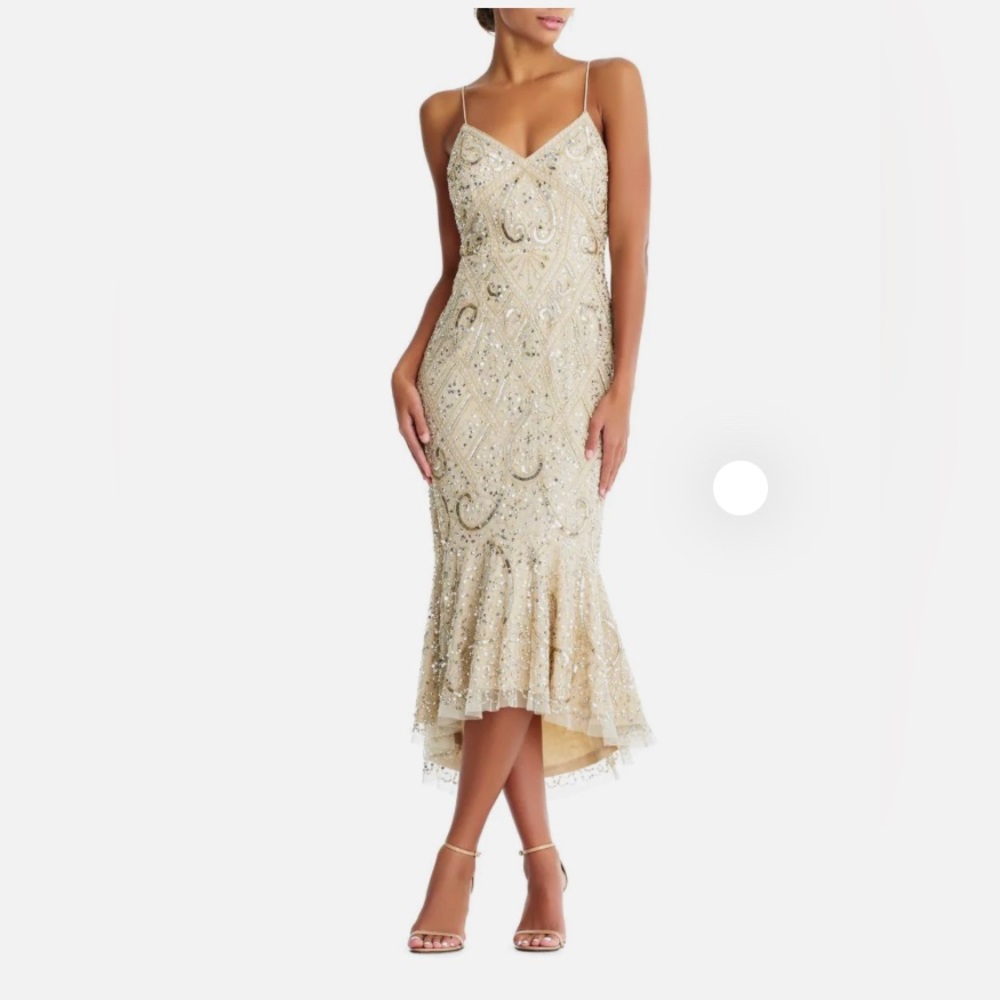 Aidan Mattox beaded dress